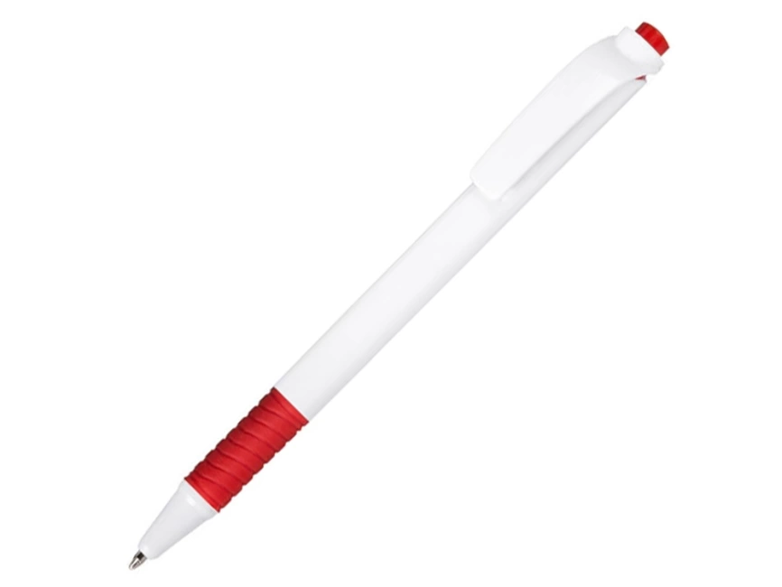 Ручка шариковая Celebrity Эрнхардт, белая с красным фото 1
