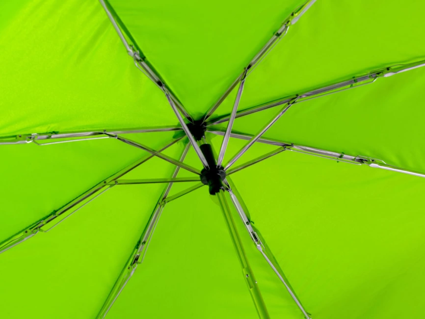 Зонт Picau из переработанного пластика в сумочке, зеленое яблоко фото 5