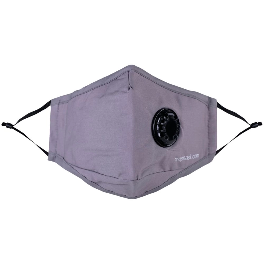 Многоразовая маска с прополисом PropMask, хлопковая, серая фото 1