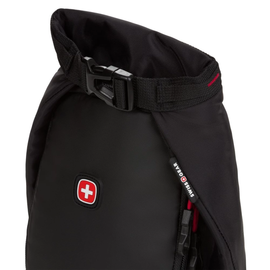 Термосумка для ланча Swissgear Round, черная фото 4