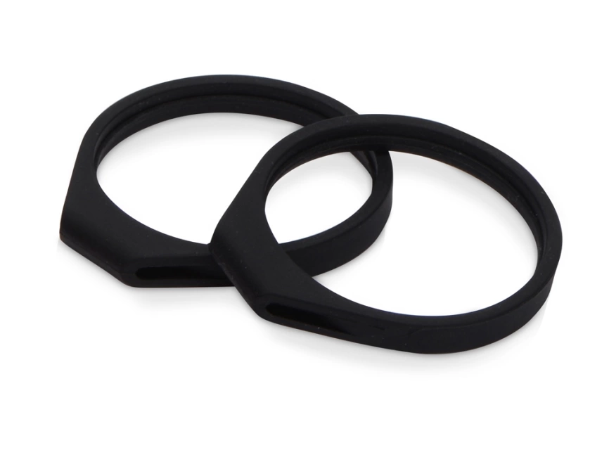 Портативные парные колонки Qjet TWS Mates с черными кольцами фото 5