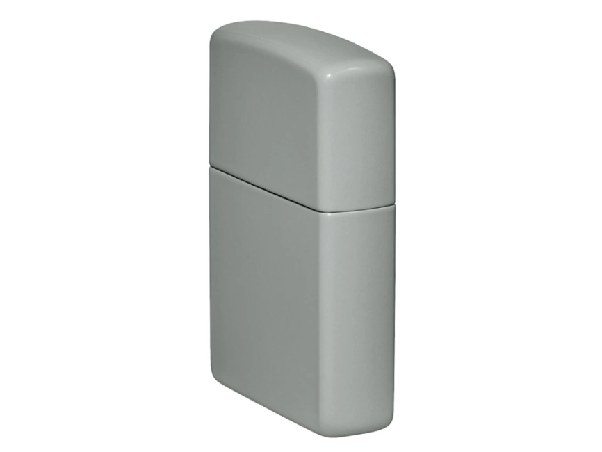 Зажигалка ZIPPO Classic с покрытием Flat Grey, латунь/сталь, серая, глянцевая, 38x13x57 мм фото 5