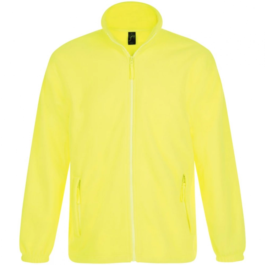 Куртка мужская North, желтый неон, размер 3XL фото 8