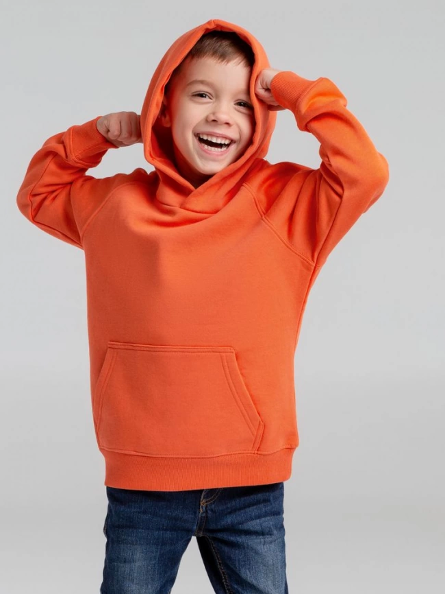 Толстовка детская Stellar Kids, оранжевая, на рост 96-104 см (4 года) фото 8