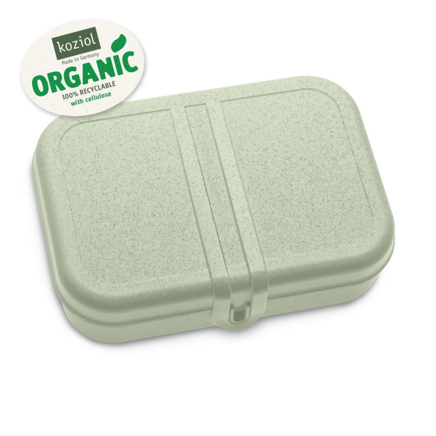 Ланчбокс Pascal Organic, большой, зеленый фото 2