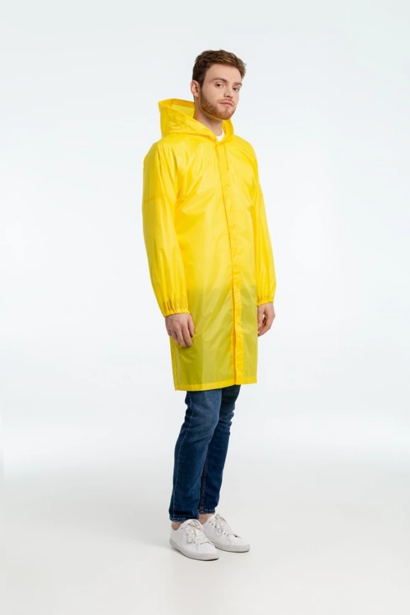 Дождевик унисекс Rainman желтый, размер XS фото 3