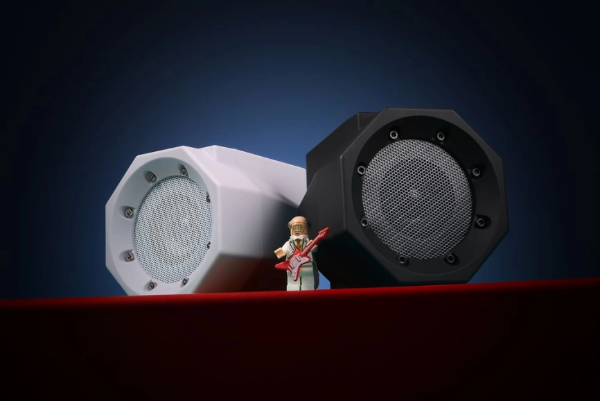 Беспроводная индукционная колонка Uniscend Flamer, белая фото 7