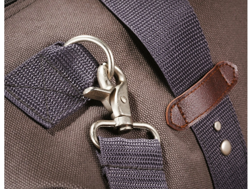 Сумка Duffel, коричнево-серый фото 5