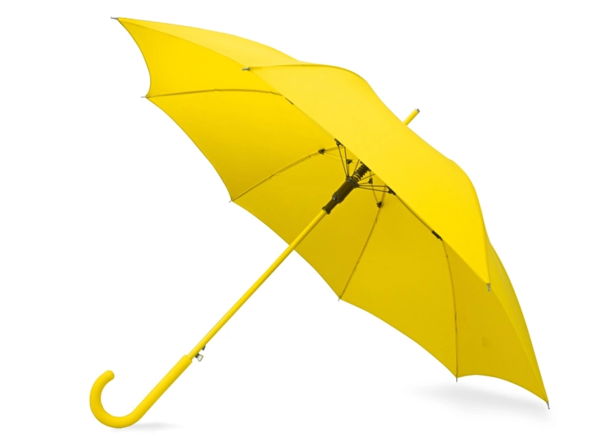 Зонт-трость Color полуавтомат, желтый фото 1