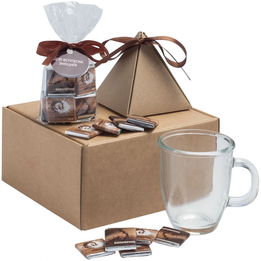 Коробка Medio, крафт фото 2