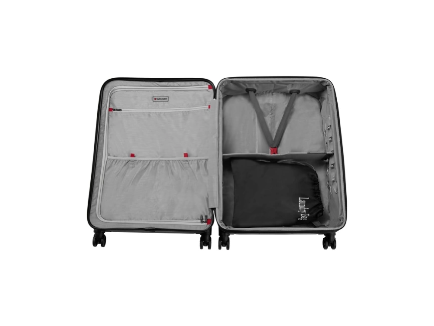 Чемодан WENGER Matrix, черный, поликарбонат, 55 x 75 x 29,5 см, 96 л фото 8