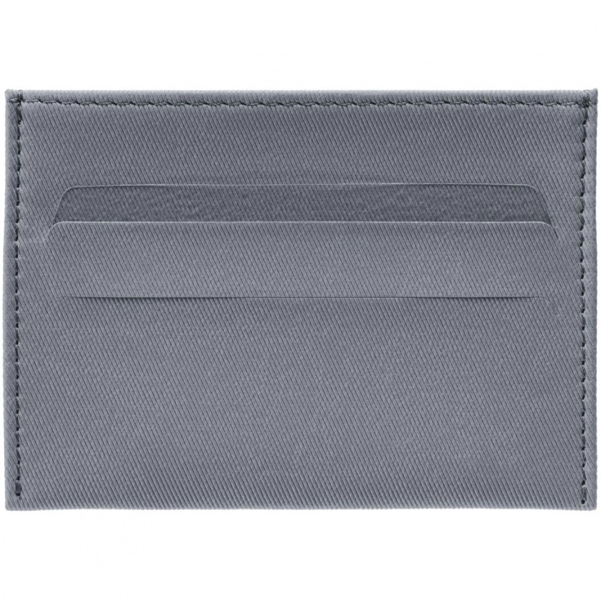 Чехол для карточек Twill, серый фото 1