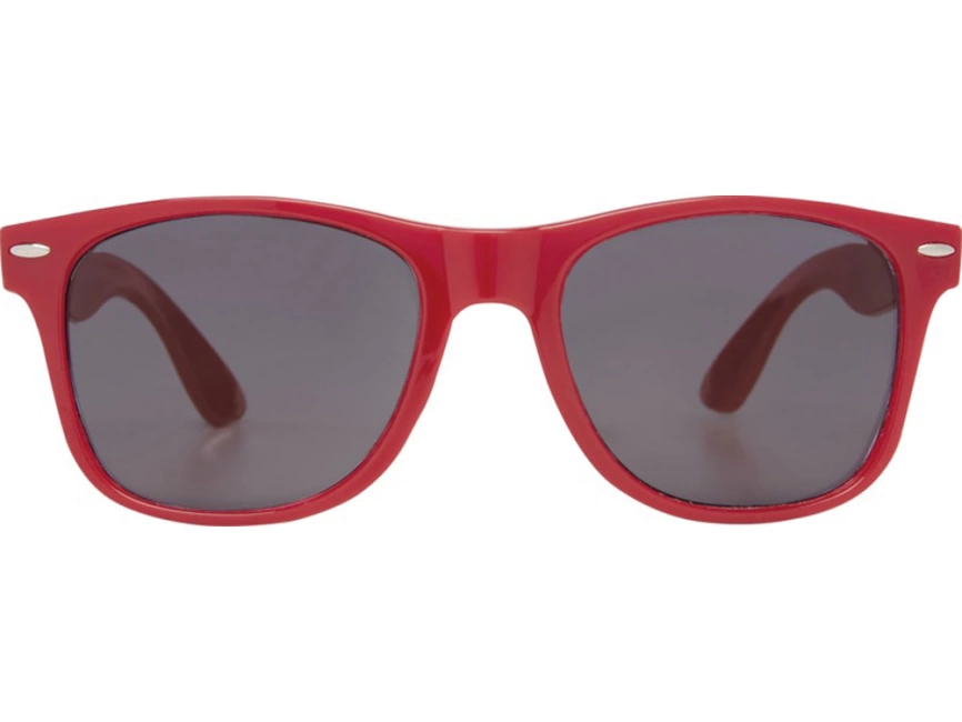 Солнцезащитные очки Sun Ray из океанского пластика, красный фото 2