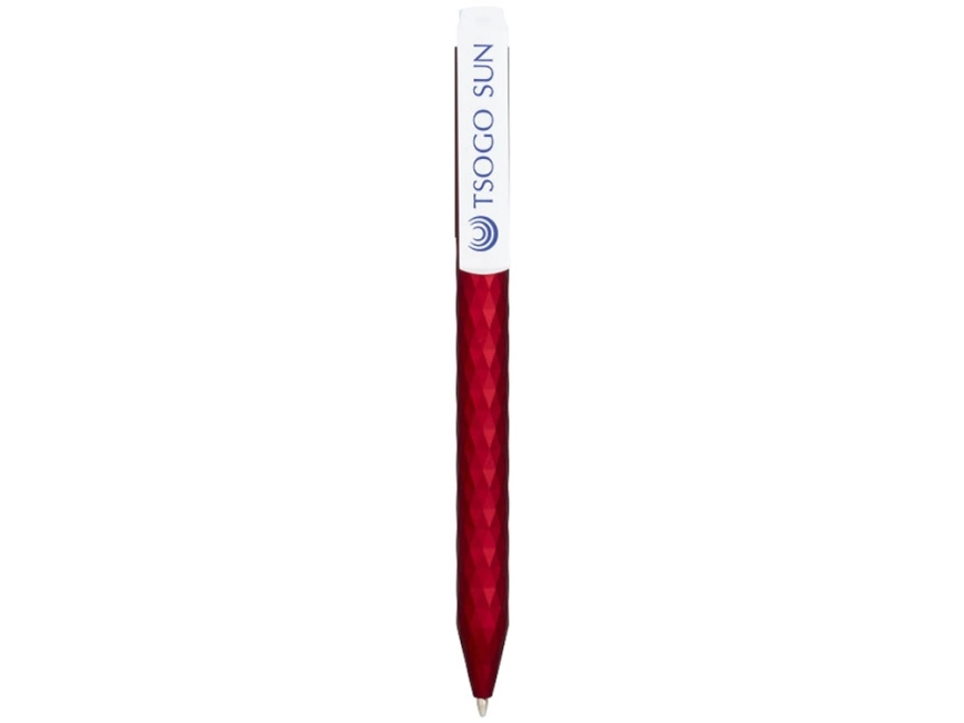 Ручка пластиковая шариковая Diamonde, красный фото 5