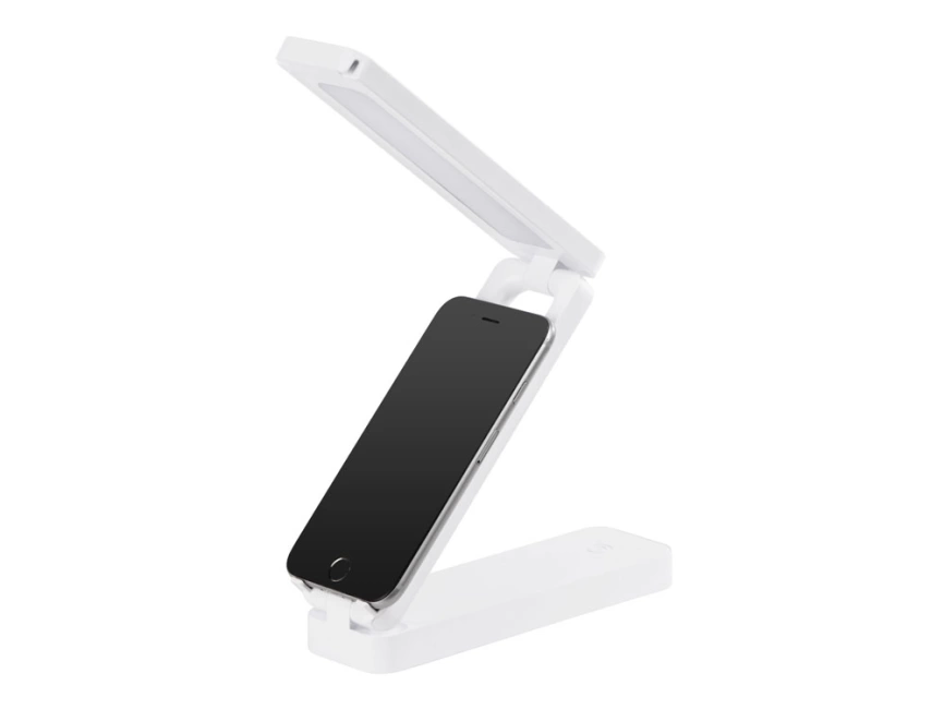 Складывающаяся настольная LED лампа Stack N, 3 Вт, белый фото 3