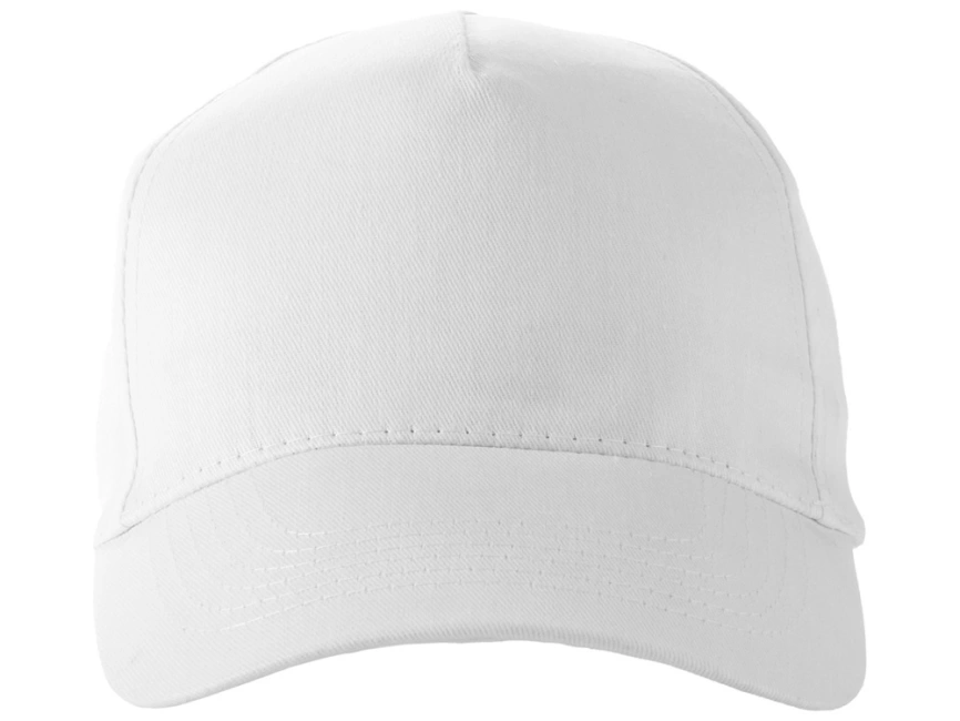 Бейсболка Brunswick, 5 панелей, белый фото 3