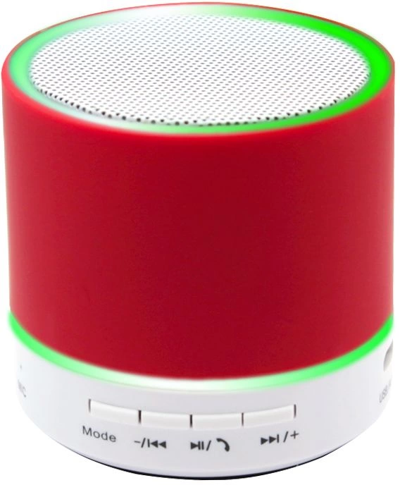 Беспроводная Bluetooth колонка Attilan, красная фото 2