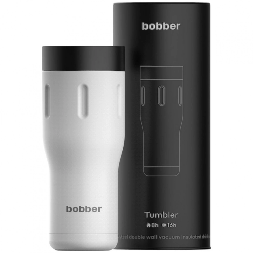 Термостакан Bobber Tumbler 470, вакуумный, белый фото 2