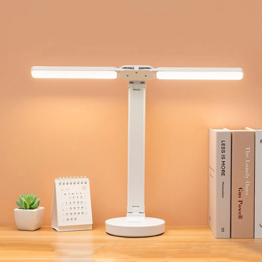 Настольная лампа Double c встроенной батареей фото 5