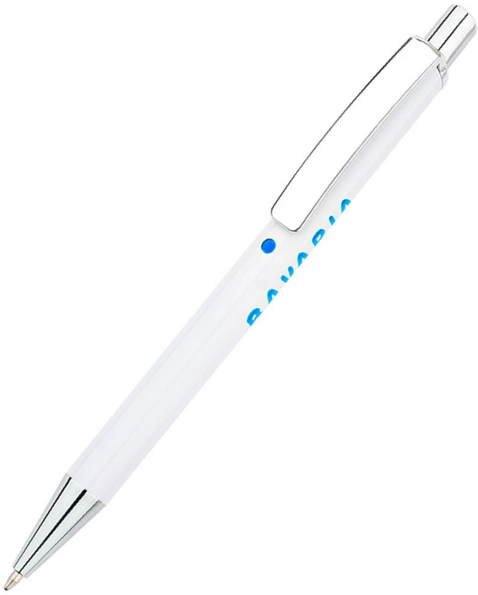 Ручка металлическая Bright, синяя фото 2