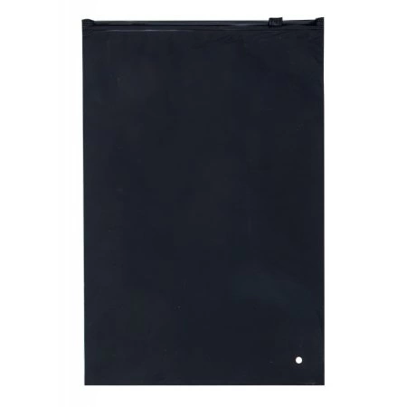 Пакет zip-lock 30х35 см., с бегунком, черный-матовый фото 1