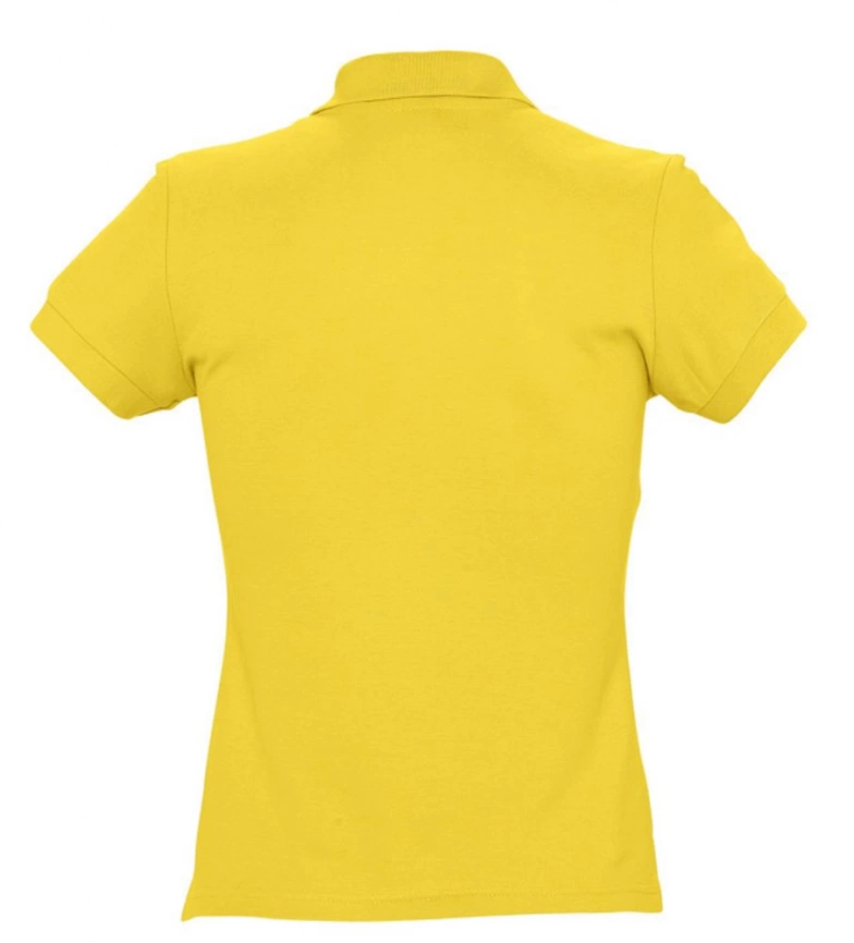 Рубашка поло женская Passion 170 желтая, размер L фото 2