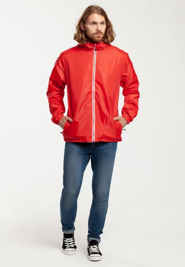 Ветровка мужская Fastplant красная, размер S фото 10