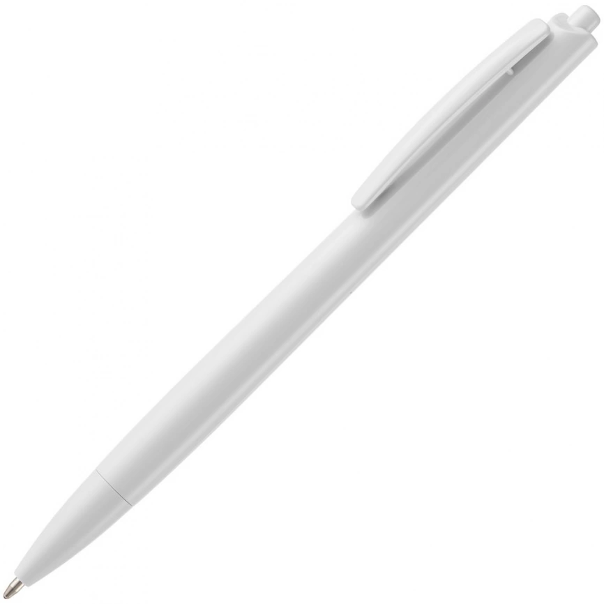 Ручка шариковая Tick, белая фото 1