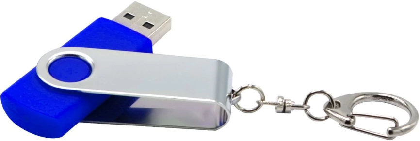 Флешка Twist 8 Гб, синяя фото 2