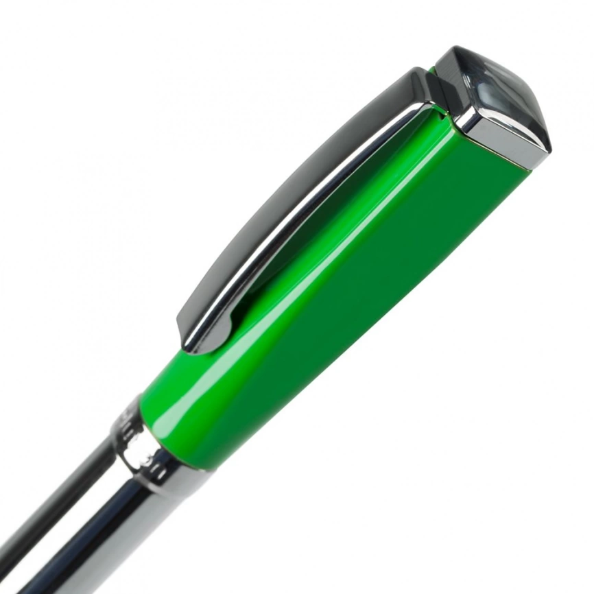 Ручка шариковая Bison, зеленая фото 7