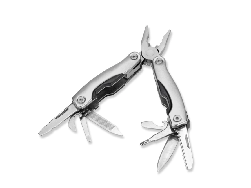 Подарочный набор Путешественник с флягой и мультитулом, светло-серый фото 5