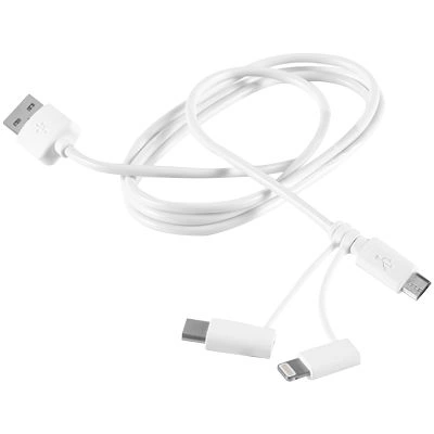 Кабель All in All в футляре, белый фото 1