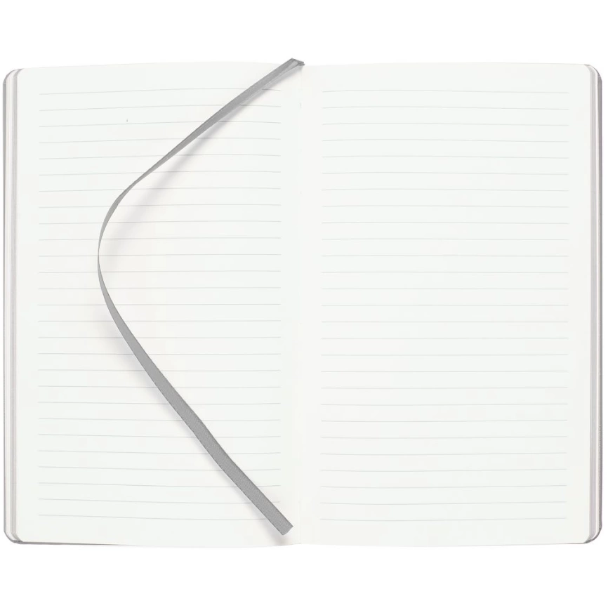 Блокнот Shall Round, серый фото 5