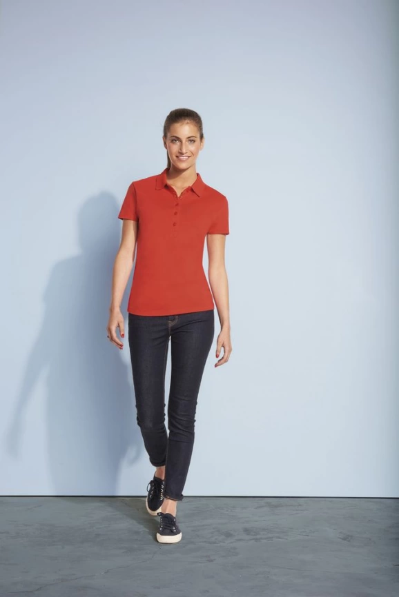 Рубашка поло женская Phoenix Women красная, размер XL фото 4