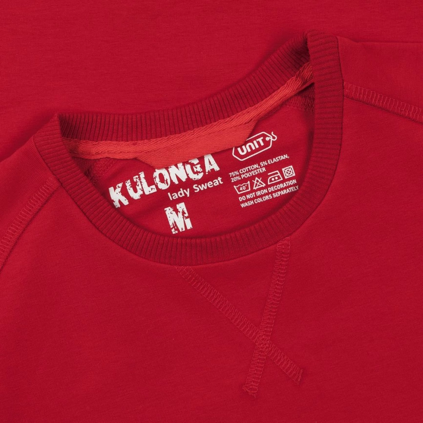 Свитшот женский Kulonga Sweat красный, размер XL фото 3