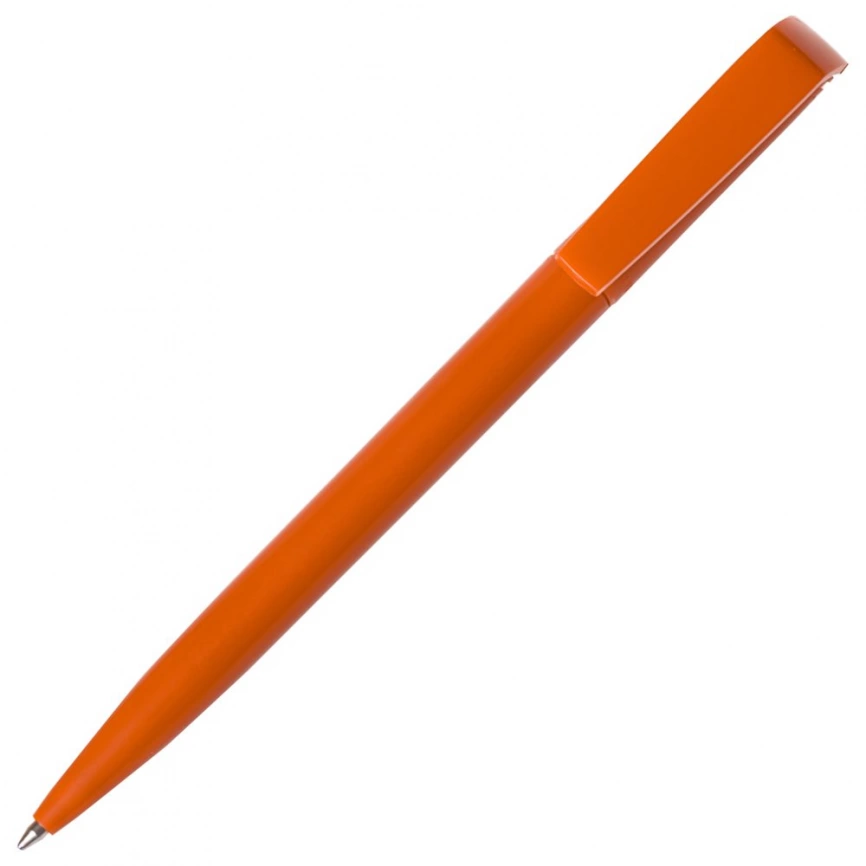 Ручка шариковая Flip, оранжевая фото 3