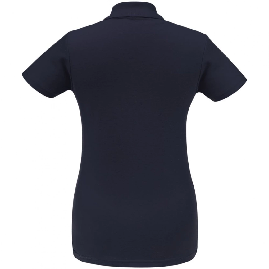 Рубашка поло женская ID.001 темно-синяя, размер S фото 2