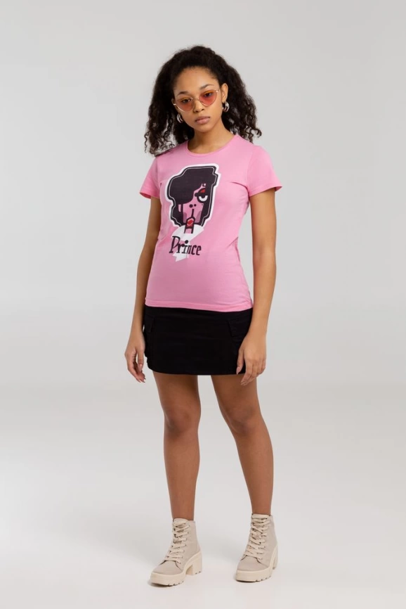 Футболка женская «Меламед. Prince», розовая, размер XXL фото 3