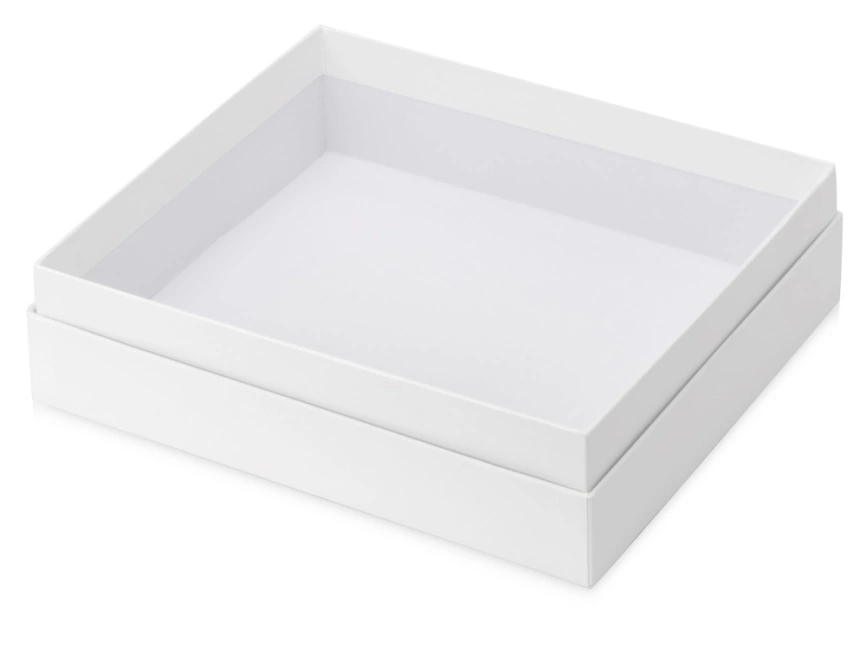 Подарочная коробка с эфалином Obsidian L 243 х 209 х 63, белый фото 2