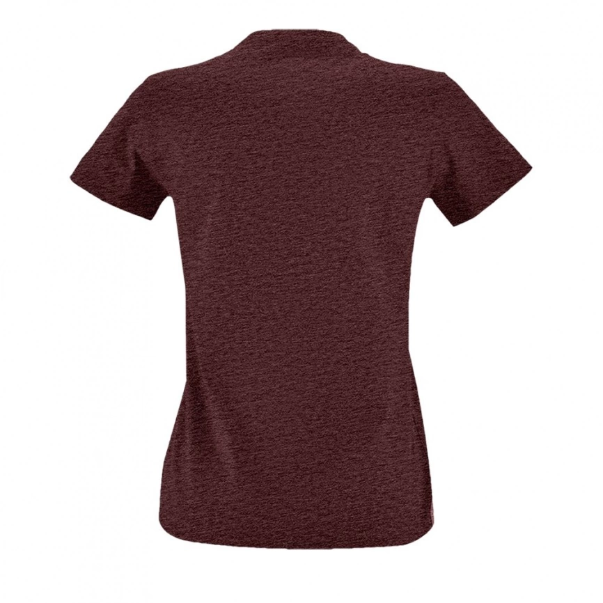 Футболка женская Imperial Fit Women бордовый меланж, размер L фото 2
