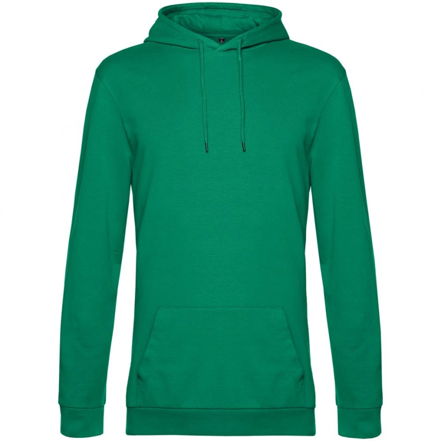 Толстовка с капюшоном унисекс Hoodie, зеленая, размер L фото 1