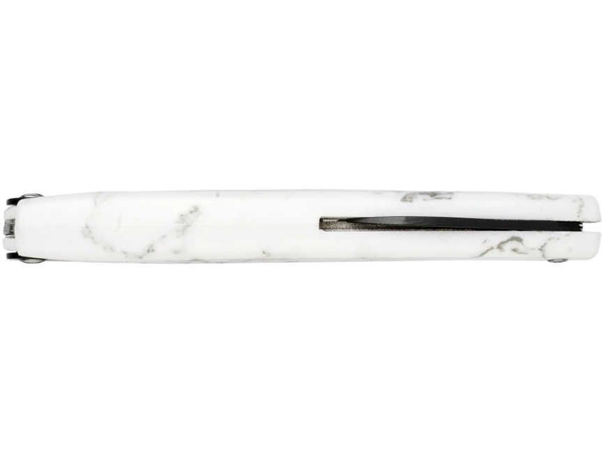 Нож официантки Mila с мраморным рисунком, titanium фото 2