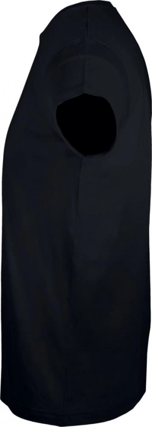Футболка мужская Regent Fit 150, черная, размер XS фото 3