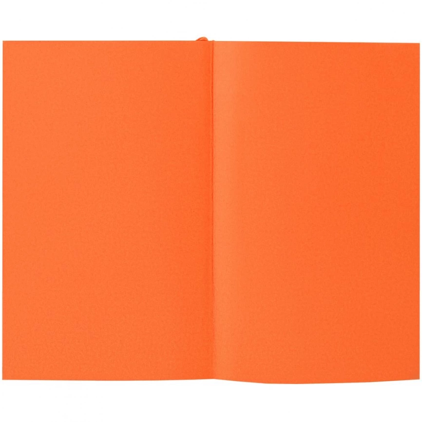 Ежедневник Flat Mini, недатированный, оранжевый фото 3