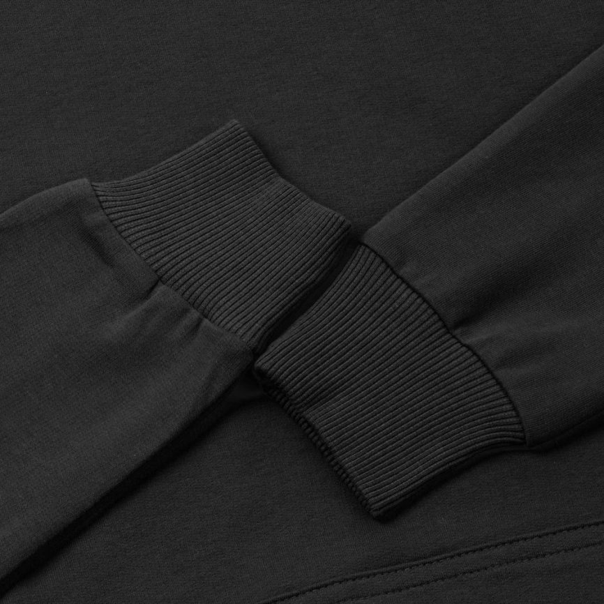 Толстовка с капюшоном Unit Kirenga черная, размер 4XL фото 13