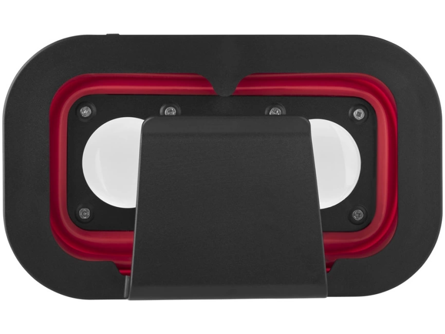 Складные силиконовые очки виртуальной реальности, красный/черный фото 3