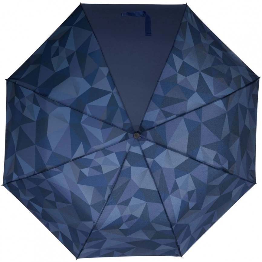 Складной зонт Gems, синий фото 6