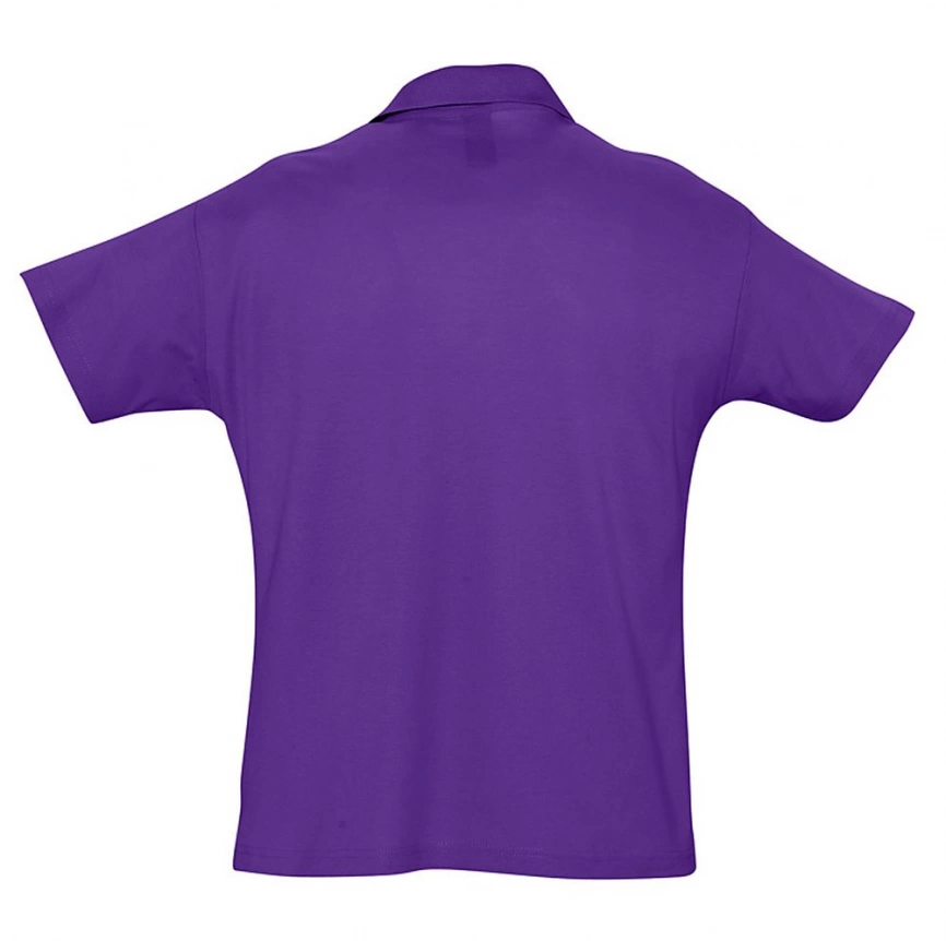 Рубашка поло мужская Summer 170 темно-фиолетовая, размер L фото 2