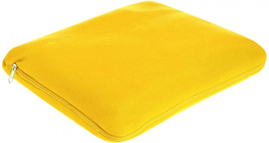 Плед-подушка Вояж 130х160 см., жёлтый фото 1