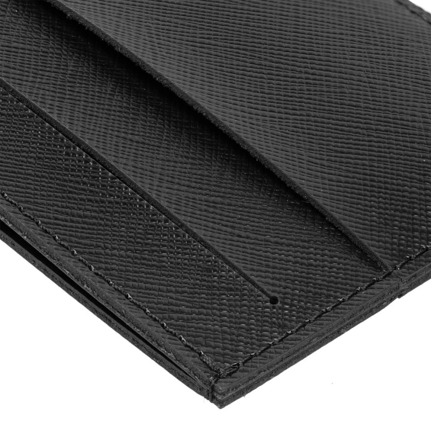 Чехол для карточек Linen, черный фото 4